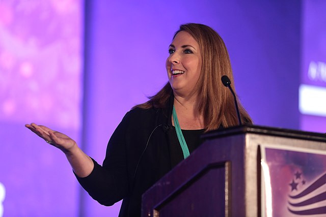 Donald Trump Mocks Ronna McDaniel's Ouster from NBC News, Calls Network 'Fake News' and 'Radical Left Lunatics'