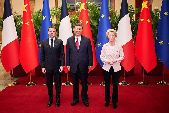 Macron and von der Leyen Press China's Xi on Trade Imbalances and Ukraine During Paris Talks