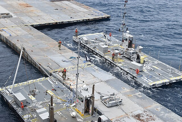 First Aid Shipment Enters Gaza via U.S.-Built Pier Amid Intensified Israeli Offensive