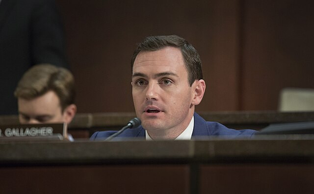 China Sanctions Former U.S. Lawmaker Mike Gallagher Over Taiwan Support