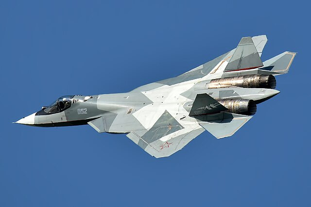 Ukraine Says Drone Strike Destroys Advanced Russian Fighter Jet Su-57