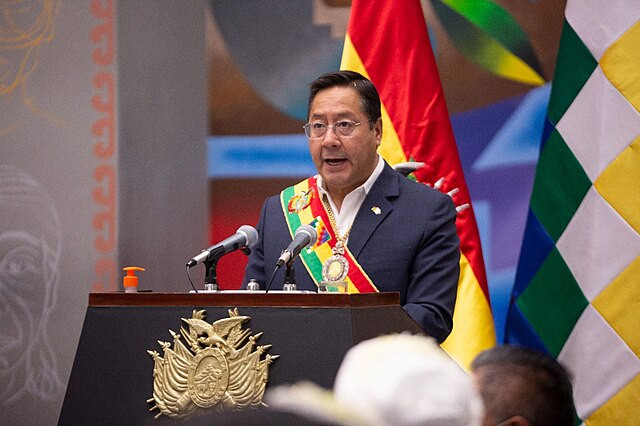 Bolivia's President Luis Arce