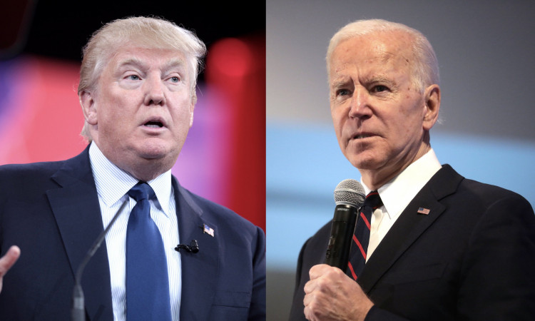 Joe Biden and Donald Trump