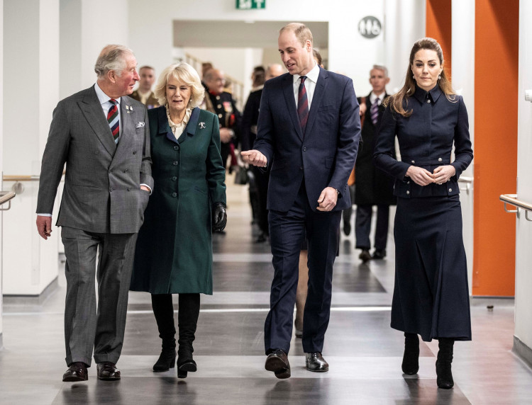 King Charles and Queen Camilla, Prince William and Kate Middleton
