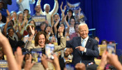 Harris and Biden Oppose U.S. Steel Sale to Nippon Steel in Joint Labor Day Rally
