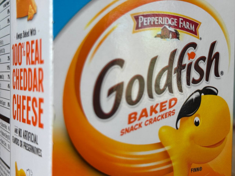 Goldfish Aims to Hook Adult Snackers with Playful Rebranding as 'Chilean Sea Bass'
