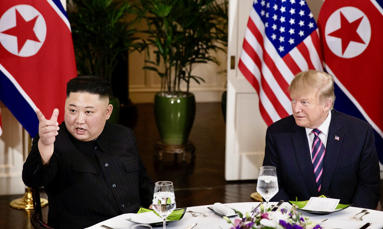 Donald Trump and Kim Jong Un