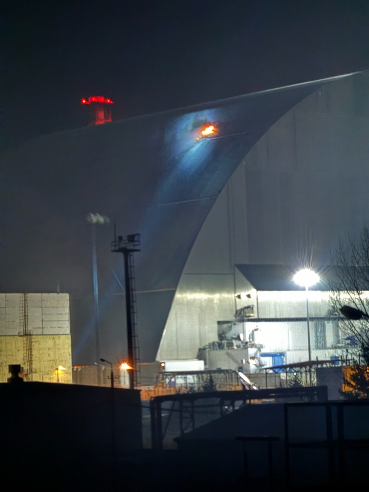 Ukraine Says Russian Drone Strike Damages Chernobyl Containment Shell as Nuclear Safety Fears Mount