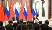 With Xi by His Side, Putin Leads Moscow Victory Day Parade