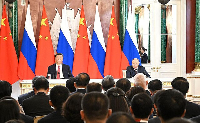 With Xi by His Side, Putin Leads Moscow Victory Day Parade