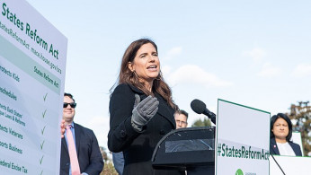 Rep. Nancy Mace (R., S.C.) on Wednesday introduced a resolution to expel Rep. LaMonica McIver (D., N.J.) from the House