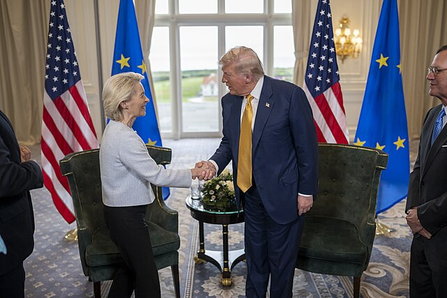 U.S. and EU Outline Trade Deal With 15% Tariff Cap on Autos, Pharma, and Chips