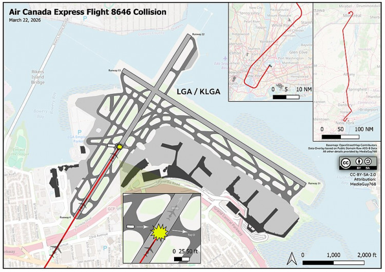 Audio Reveals ‘Stop, stop, stop’ Before Flight 8646 Collides With Emergency Truck at LaGuardia