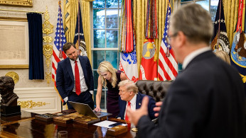 Trump Reportedly Weighs ‘Human Printer’ Natalie Harp for Press Secretary as Karoline Leavitt Prepares to Leave