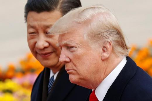 U.S. President Donald Trump and China's President Xi Jinping