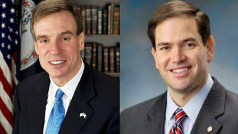 Sen Mark Warner and Sen. Marco Rubio
