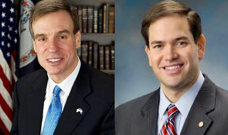 Sen Mark Warner and Sen. Marco Rubio