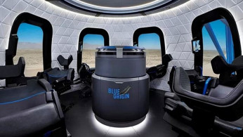 Space tourist shuttle