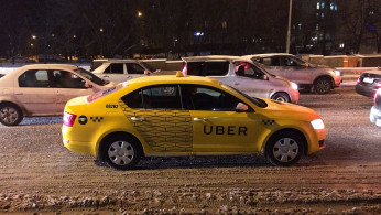 Uber Taxi in Moscow