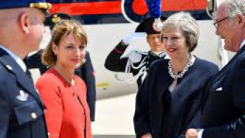 UK Prime Mnister Theresa May 