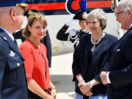 UK Prime Mnister Theresa May 