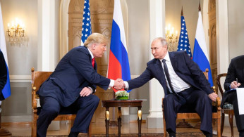  US President Donald J. Trump and President Vladimir Putin of the Russian Federation