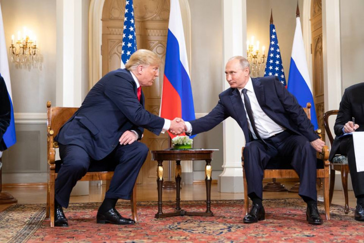  US President Donald J. Trump and President Vladimir Putin of the Russian Federation