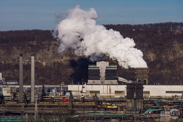 Factory emission