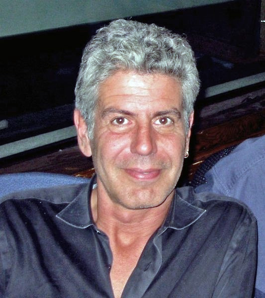 Anthony Bourdain at the WNYC