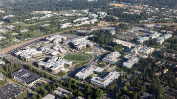 Aerial View, Microsoft West Campus