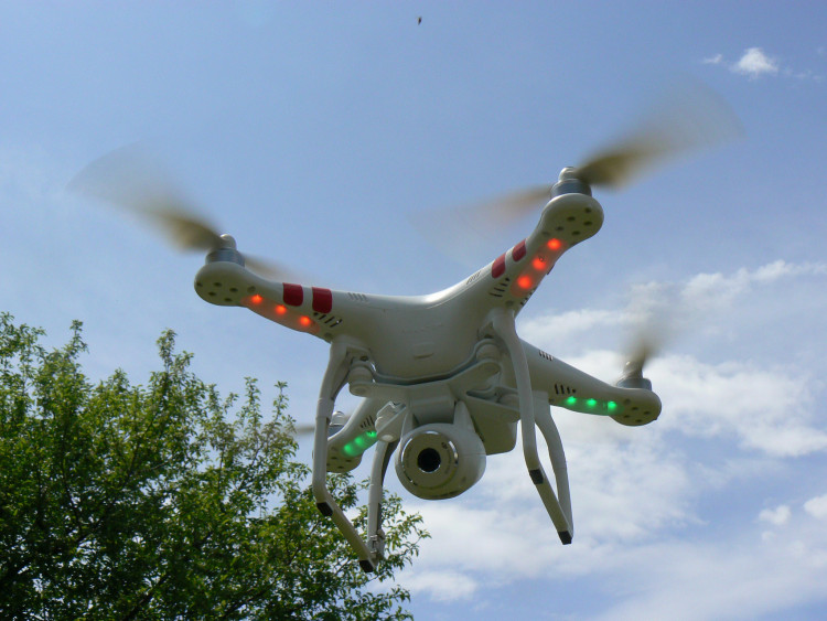 A remote-controlled drone device