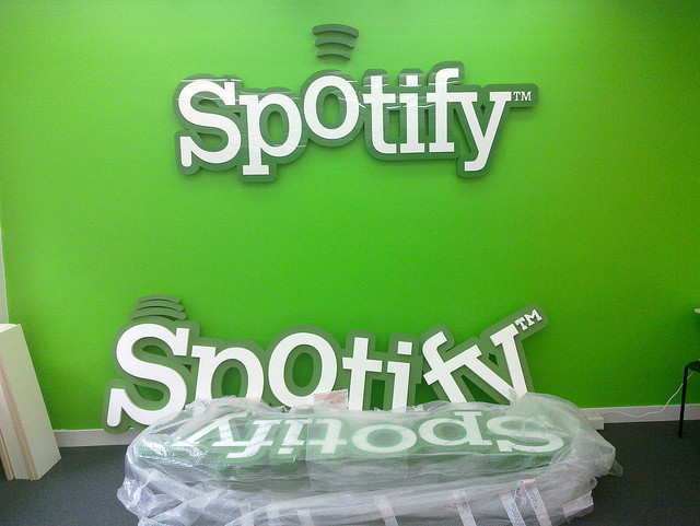 Logo of Spotify