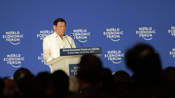 Rodrigo Duterte at WEF Forum, Phnom Penh