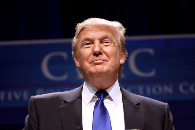US President Donald Trump