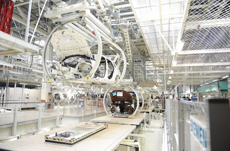 The BMW factory at Tiexi