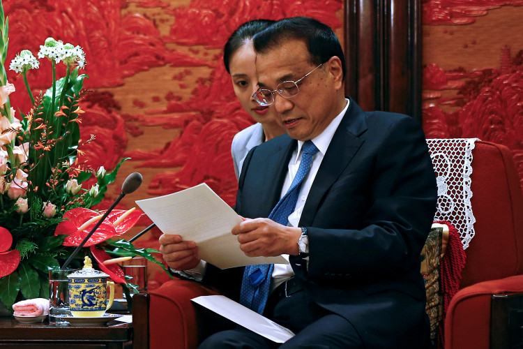 Chinese Premier Li Keqiang