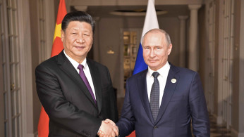 Russia's President Vladimir Putin and China's President Xi Jinping 