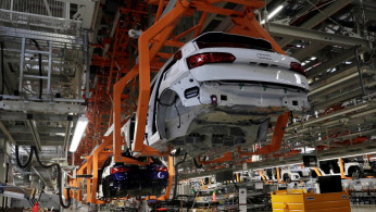 An Audi Q5 2.0 production line