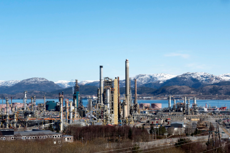 Oil Refinery In Norway