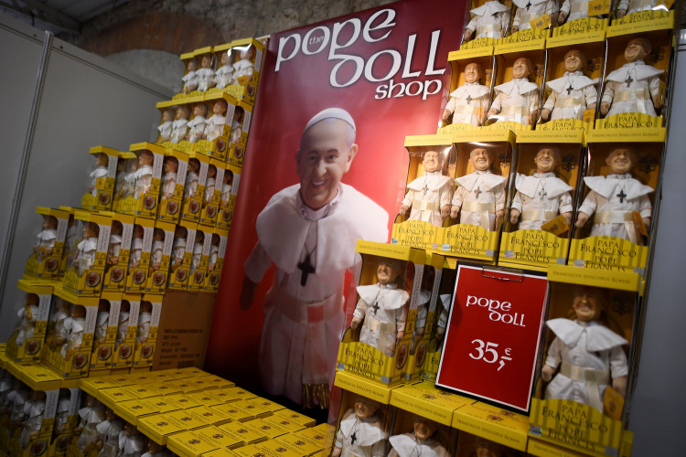 Pope Francis dolls