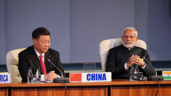 Indian Prime Minister Narendra Modi and China's President Xi Jinping