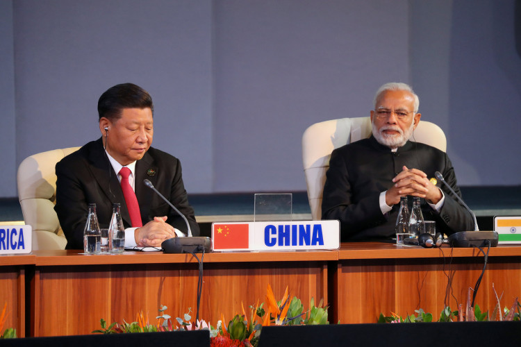 Indian Prime Minister Narendra Modi and China's President Xi Jinping