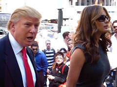 Melania Trump and Donald Trump