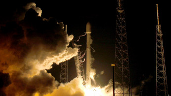  A SpaceX Falcon 9 rocket