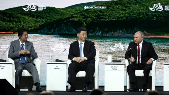 Chinese President Xi Jinping and Russian President Vladimir Putin