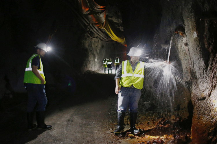 Silver mine.