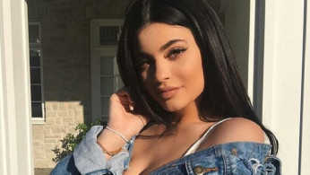 Kylie Jenner Flaunts Sexy Booty in Skintight Latex Pants Rivaling Sister Kim Kardashian