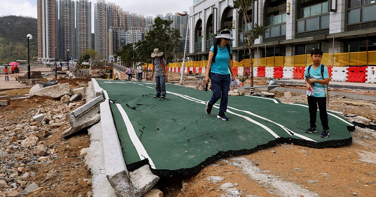 Hong Kong in Uncertainty As It Struggles to Recover From the Aftermath of Typhoon Mangkhut