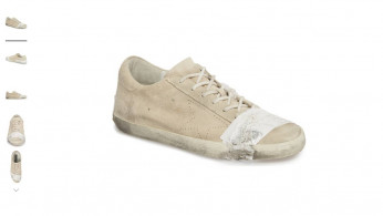 Golden Goose Distressed Superstar Sneakers 