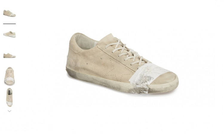 Golden Goose Distressed Superstar Sneakers 